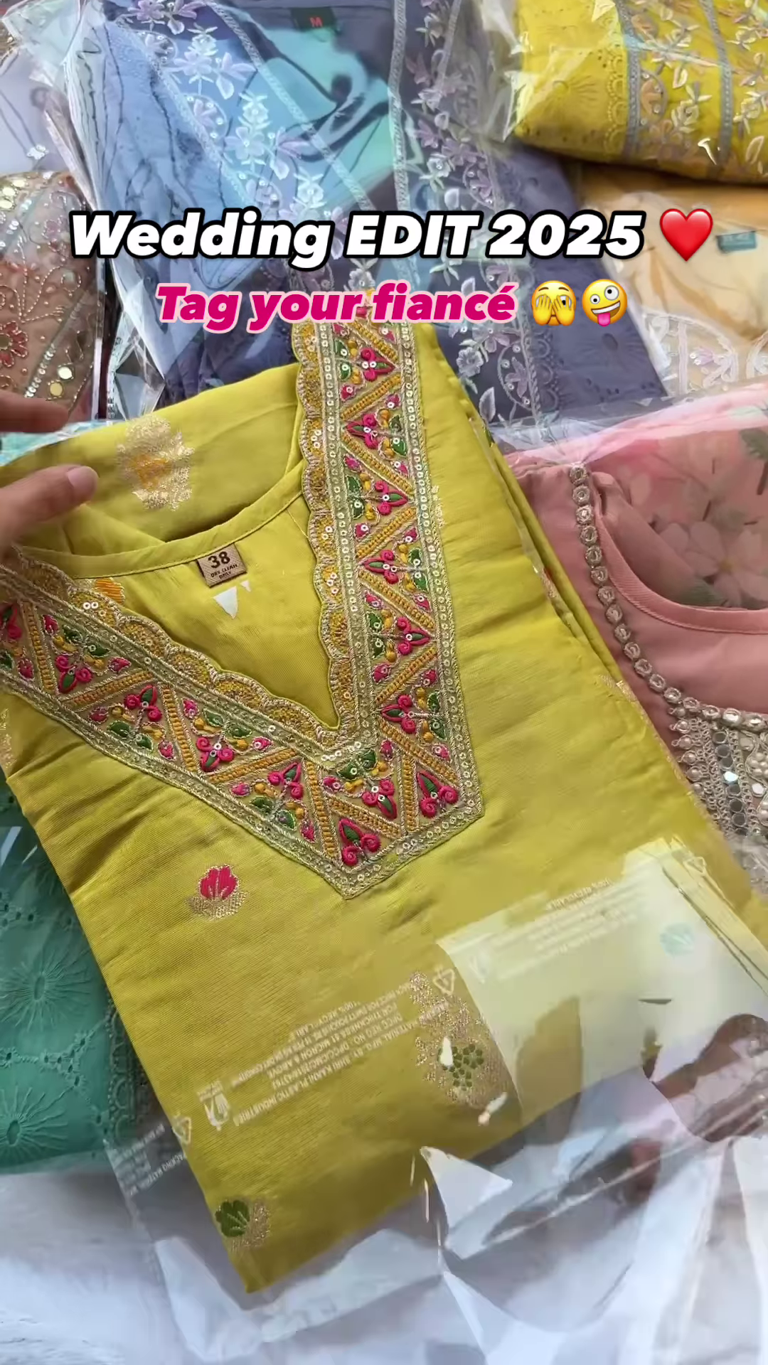 Wedding Edit 2025: Blush Pink Embellished Kurta - Image 4