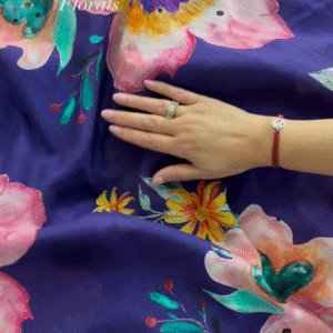 Mulmul Floral Print Unstitched Suit Set Collection