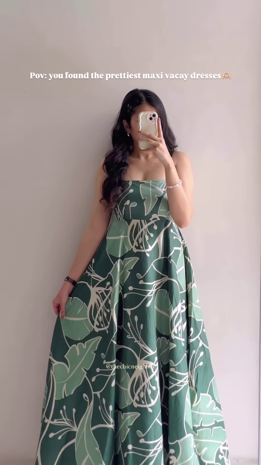 Women’s Sleeveless Blue-Beige Floral Print Maxi Dress – Lightweight Vacation-Ready Fashion - Image 3